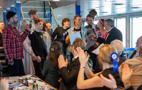 Dynamo-holdet tager imod Den Fynske Kulturpris 2019