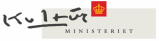 kulturministeriets logo kulturministeriets logo
