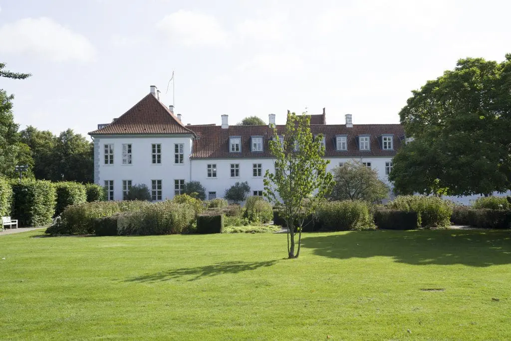 Billede af Kongens Have i Odense set fra have-siden